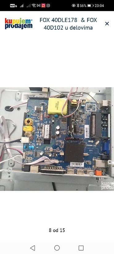 Aksesoari za TV i video: FOX 40DLE178 i FOX 40D102 – delovi za televizore (40") Dostupne — 9