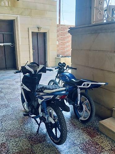 moto 80cc: Satılır böyüy kub alınacaq deyə hec bir problemi yoxdur usvadı götür — 3
