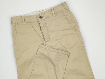 biała koszula wiązana w talii: Material trousers, Gap, 12 years, 146/152, condition - Very good