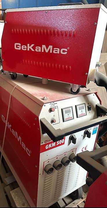 Gedik GeKaMac GKM 500-2W (500 A) – Su soyutmalı MIG/MAG qazaltı qaynaq