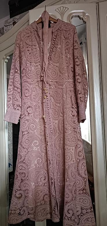 Повседневные платья: Комплект из двух платьев 1) Темно‑зелёное платье VERNEZZA, размер 40 — 3