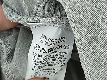leopard jeans: Spodnie materiałowe damskie, rozmiar XS — 5