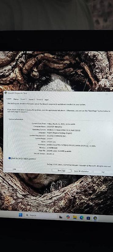 ASUS: İşlənmiş ASUS ROG, 17.3 ", Intel Core i7, 256 GB — 10