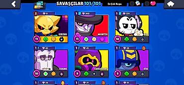 brawl stars 2: Brawl Stars hesabı – yüksək səviyyəli və tam toplanmış kolleksiya - — 2
