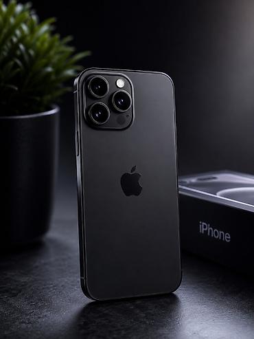iphone 16 pro qara: IPhone 16 Pro, 128 GB, Black Titanium, Face ID — 2