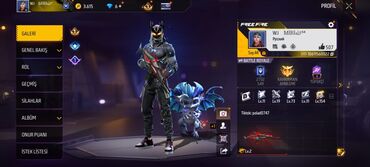 Video oyunlar üçün aksesuarlar: Məhsul: Free Fire/Free Fire MAX oyun hesabları (premium profillər) — 13