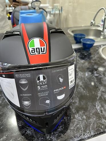 custom: AGV K3 integral moto dəbilqə - Model: AGV K3 - Korpus: yüksək — 4