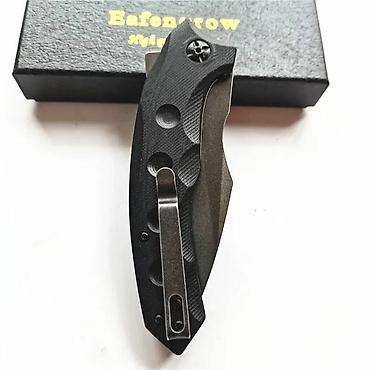 боевые ножи: Складной нож Sitivian ST115, сталь D2, рукоять G10 supreme Карманный — 5