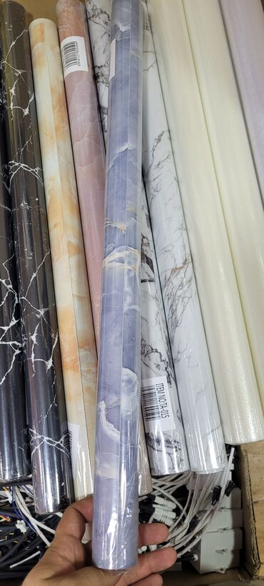 Kağız oboylar: Hamam Ucun Suya Istiye Davamli Viniller. Rulonla Satilir Hercur Reng — 8