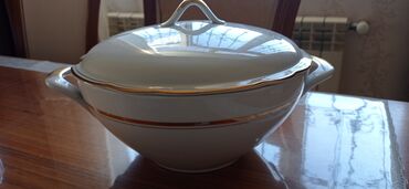 чайный сервис: Супницы, 1 шт., цвет - Белый, Фарфор, Германия