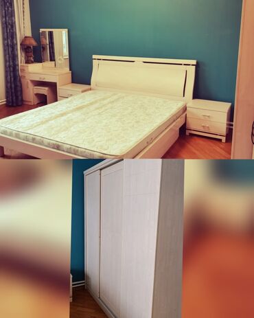 Masa və oturacaq dəstləri: Yataq otagi mebeli tecili satilir 450azn. Unvan Genclik m 2810 Nigaz