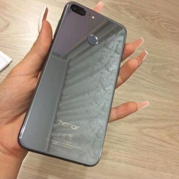 fly телефон раскладушка с большими кнопками: Honor 9 Lite, 64 GB, rəng - Qara, Sensor, Barmaq izi, İki sim kartlı