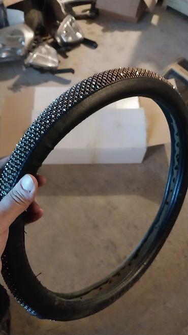 bbs disk teker: Məhsul: Avtomobil sükanı üçün bəzəkli örtük - Material: süni dəri — 2