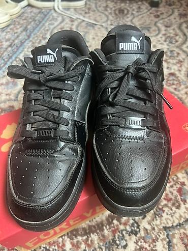 Мужские кроссовки, 39.5, Puma, Б/у, цвет - Черный