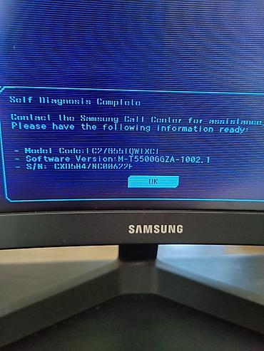 playstation 4 linux: Монитор, Samsung, Б/у, LED, 26" - 27" — 2
