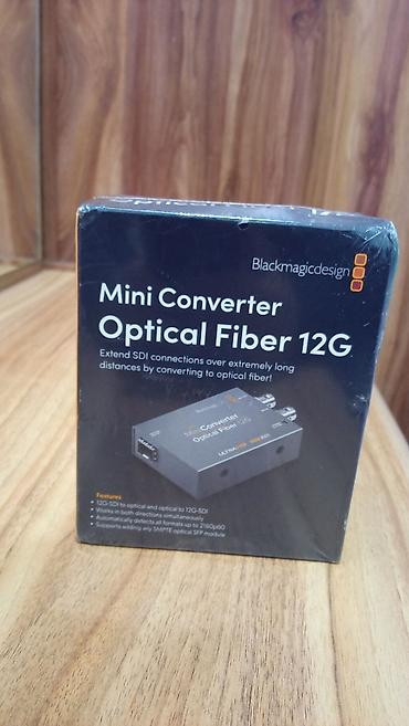komputer adapter: Blackmagic Design Mini Converter Optical Fiber 12G Peşəkar video — 1