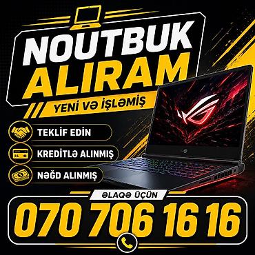en ucuz notebook: ƏN YÜKSƏK QİYMƏTƏ NOUTBUK ALIŞI YENİ VƏ İŞLƏMİŞ — 1