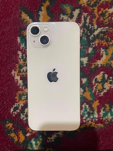 купить бу айфон 13: IPhone 13, Б/у, 128 ГБ, Белый, Чехол, 82 % — 1