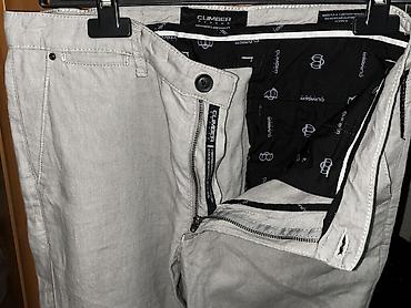 Шымдар: Мужские лён брюки-чино Climber by Cuno - Модель: Chino Relaxed Fit — 5