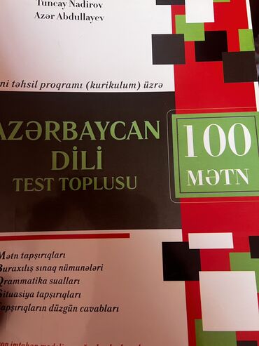 azərbaycan dili qrammatika kitabi yüklə: Azərbaycan dili 100 mətn kurikulum