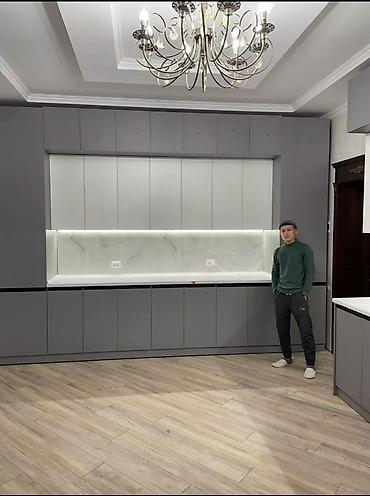 Кухонные гарнитуры: Кухонный гарнитур, Новый, цвет - Белый, ДСП, Бесплатная доставка — 15