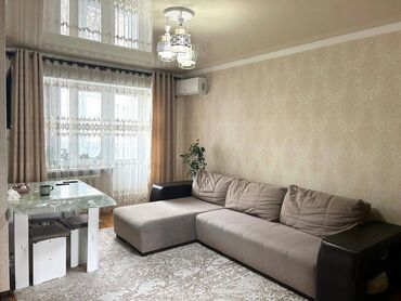 квартир бишкек: 2 комнаты, 42 м², Хрущевка, 3 этаж, Евроремонт