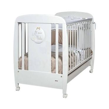 кровать домик: Детская кроватка Picci (Италия) «Il mio Bebè» - Классическая белая