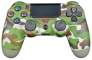 ime vetra: PS4 Bezicni gamepad JPD-Wireless-Thrillershock, zeleni, plavi, crveni — 1