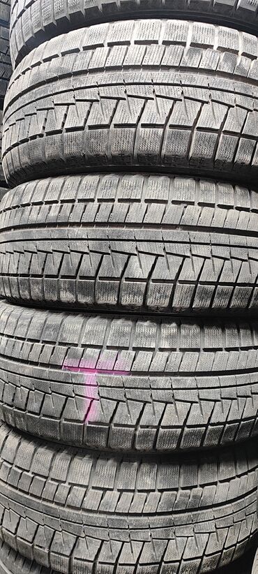 Диски: Шины 235 / 50 / R 18, Зима, Б/у, Комплект, Легковые, Япония, Bridgestone