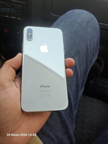 кожаный чехол iphone 6: IPhone X, 64 ГБ, Белый, Face ID