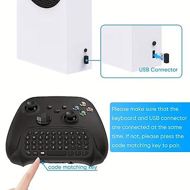 tank x: Xbox Series X/S Controller Chatpad Klaviatura 💠 Xbox Series X və — 3