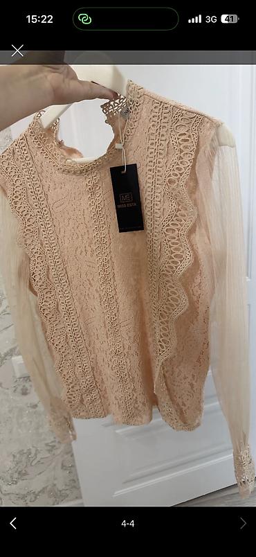 pull and: Блузка, брала в Италии за 4500, размер м/л, фото и видео могу — 3