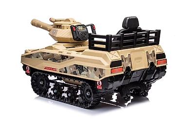 Tank: Детский электромобиль-танк на гусеницах - Форм-фактор: реалистичный — 7