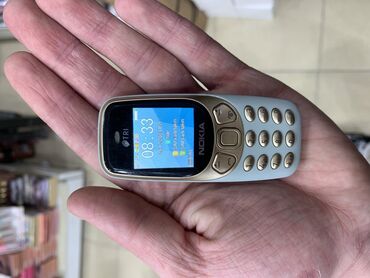 nokia 3110 mini: Nokia 1, rəng - Boz, Düyməli