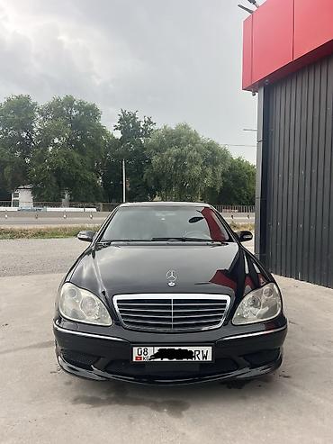 Транспорт: Mercedes-Benz S-class AMG: 2003 г., 3.7 л, Автомат, Бензин, Седан — 1