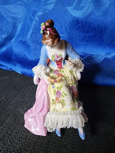 Antiques: Antik figura 1907 do 1949g.Muller Volkstedt Drezden cipka at lalafo.rs — 10 Antiques: Antik figura 1907 do 1949g.Muller Volkstedt Drezden cipka — 10