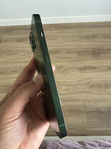 Apple iPhone: IPhone 13, Б/у, 128 ГБ, Зеленый, Коробка, 67 % — 13