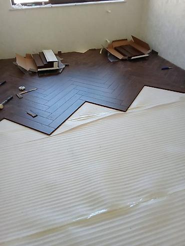 Döşəmə işləri: Peşəkar pol–parket ustası xidməti. Təklif olunan işlər: - Parket — 3