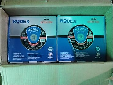 Отрезные диски: Отрезные диски RODEX для металла - Назначение: резка металла (сталь — 1