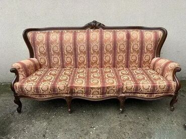 Stilske garniture: Stilska garnitura - EXTRA STANJE Trosed i dve fotelje 🛋️ Garnitura — 7