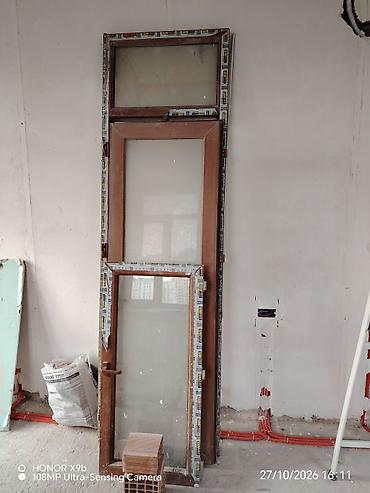 pendir mayasi: 4 pəncərə 2 balkon qapısı pəncərə ilə birlikdə birdə zalın 3m 260 qapı — 2