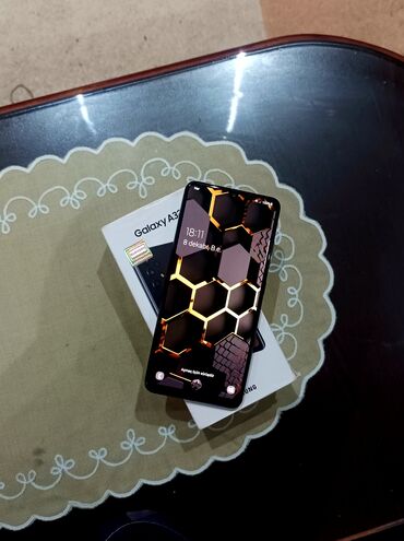 Samsung: Samsung Galaxy A32, 128 GB, rəng - Qara, Zəmanət, Sensor, Barmaq izi — 1