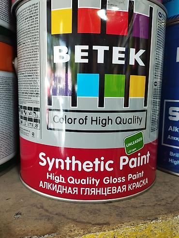Алкидная глянцевая краска BETEK Synthetic Paint - Тип: алкидная