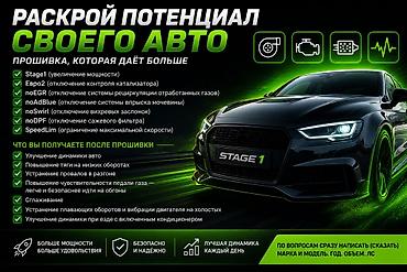 Автохимия: Услуги автоэлектрика, Прошивка ЭБУ, Специализация: Легковое авто, Круглосуточно — 1