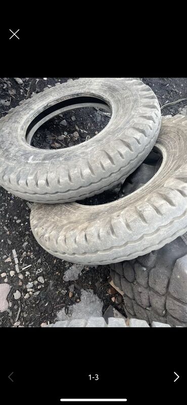 диски 6 130: Шины <130 / >80 / R 16, Б/у, Пара, С/х техника, Япония, Bridgestone