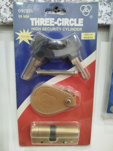 qapi qollari: THREE-CIRCLE yüksək təhlükəsizlikli silindr (09CS31) – 68 mm