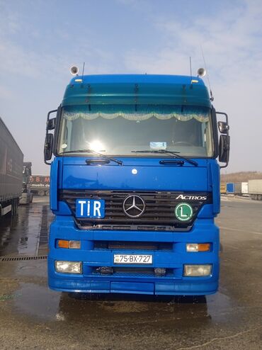 Tırlar: Mercedes-Benz Actros 1843 çekici + tentli yarımqoşqu -da lalafo.az — 1 Tırlar: Mercedes-Benz Actros 1843 çekici + tentli yarımqoşqu — 1