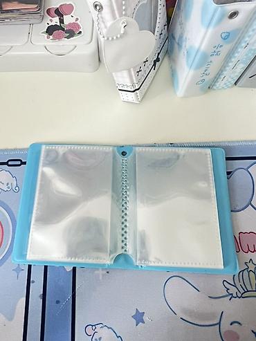 İncəsənət və kolleksiyalar: Mavi temalı, naxışlı binder Bu binder istafede edilmeyib 💗 - Tip — 3