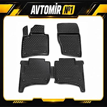 Транспорт: Volkswagen Touareg 2010-2018 üçün rezin ayaqaltı dəsti Volkswagen — 1