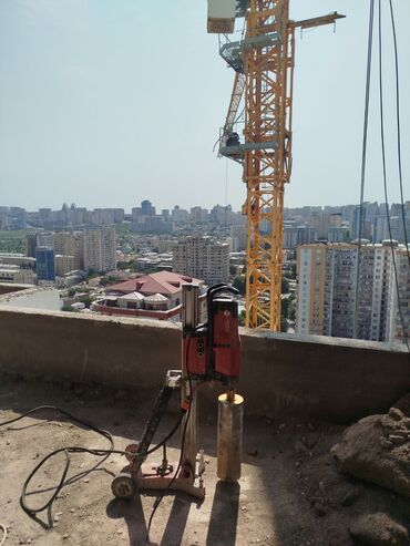 Beton işləri: Beton kəsmə beton deşmə xidməti Karot - HILTI DD 200 / 350 ilə 25 ° — 11